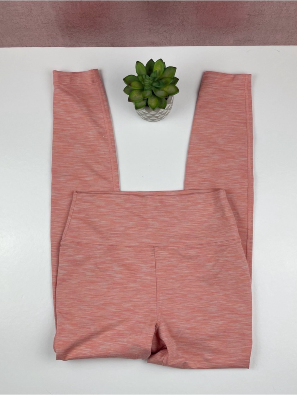 Outdoor Voices Orange Workout Athletic Leggings Stretch Women Small Casual